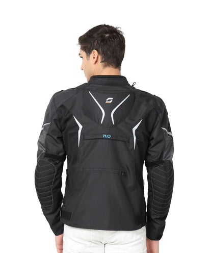 Solace Sabre Pro V5 Riding Jacket (Black / Grey / Neon) - Riders Junction