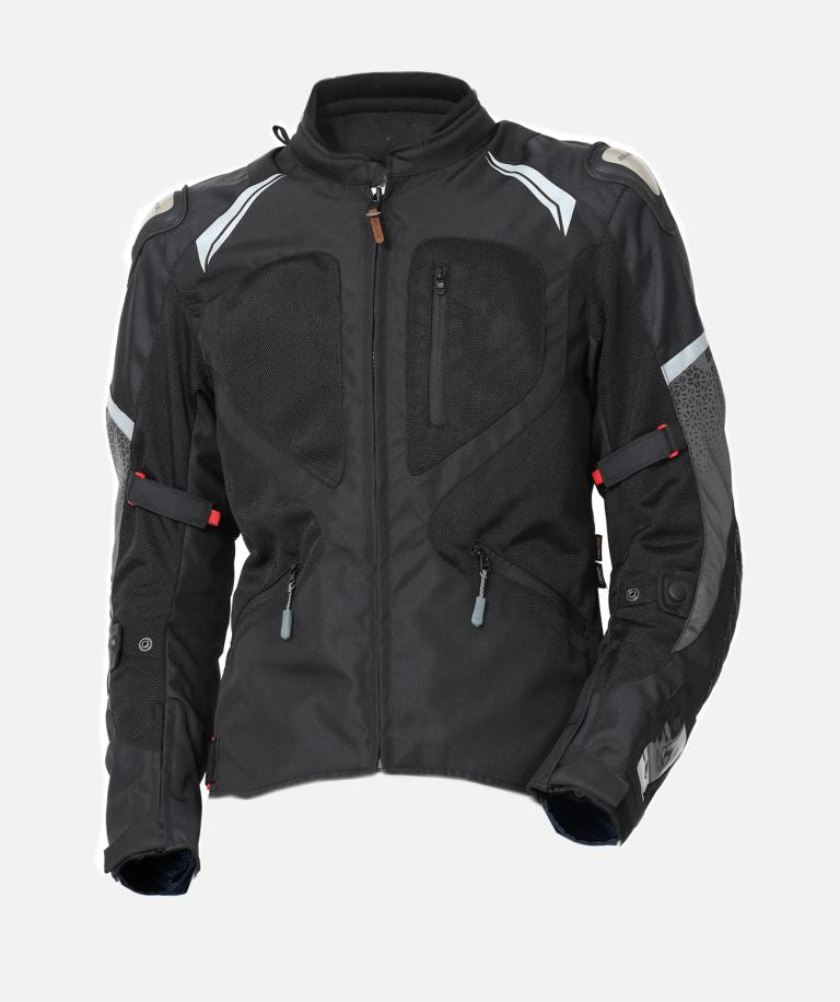 Solace Sabre Pro V5 Riding Jacket (Black / Grey / Neon) - Riders Junction