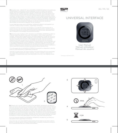 SP Connect Bike Bundle Universal Phone Clamp SPC+ - 52300