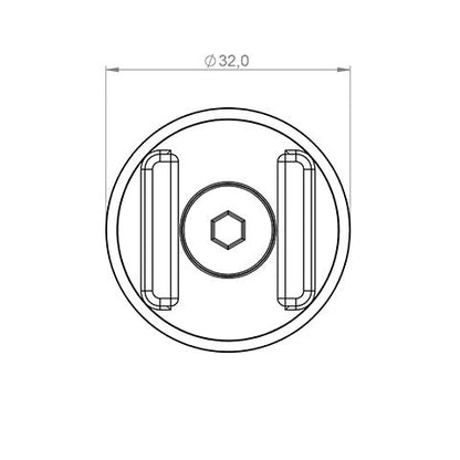 SP Connect Micro Stem Mount Alu - 53122