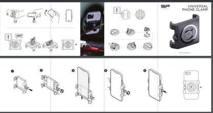 SP Connect Universal Phone Clamp Max C+ - 52657