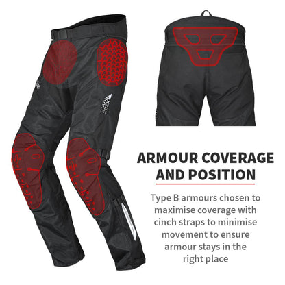 ViaTerra Spencer – Mesh Riding Pant Without Tailbone Armour - Black