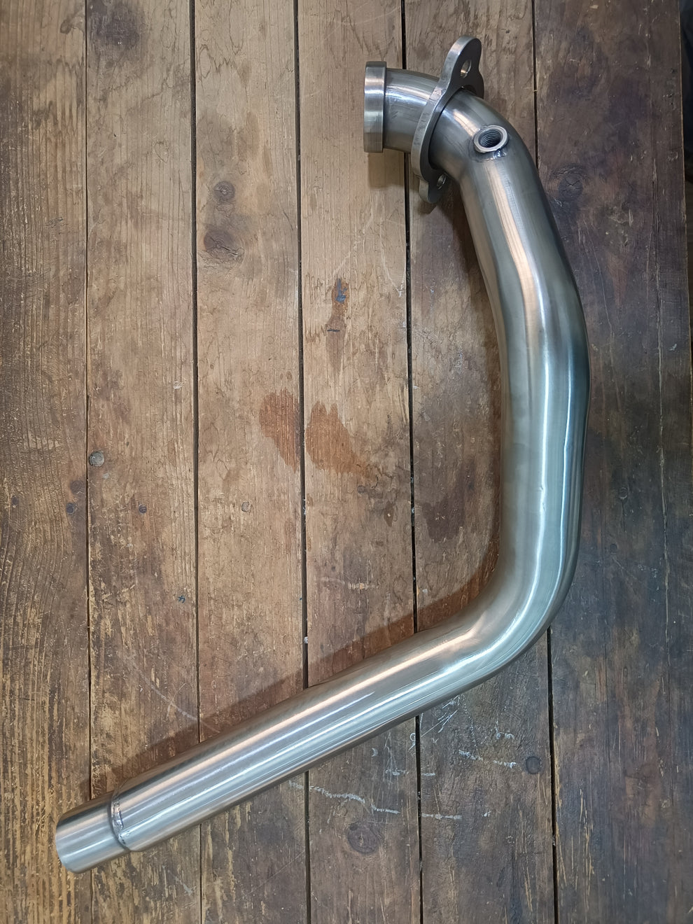 SS Motocorp - Free Flow Pre-Cat Delete Header Pipe For Royal Enfield Himalayan 450