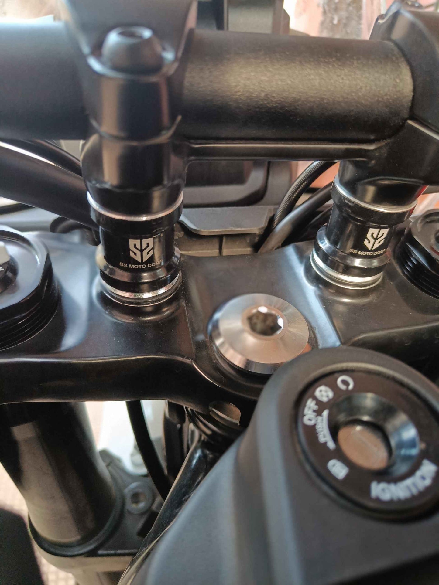 SS Motocorp - Handle Bar Risers For 2025 New KTM Adventure 390