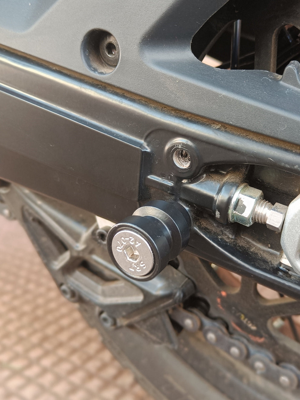SS Motocorp - Swingarm Spools For 2025 New KTM Adventure 390