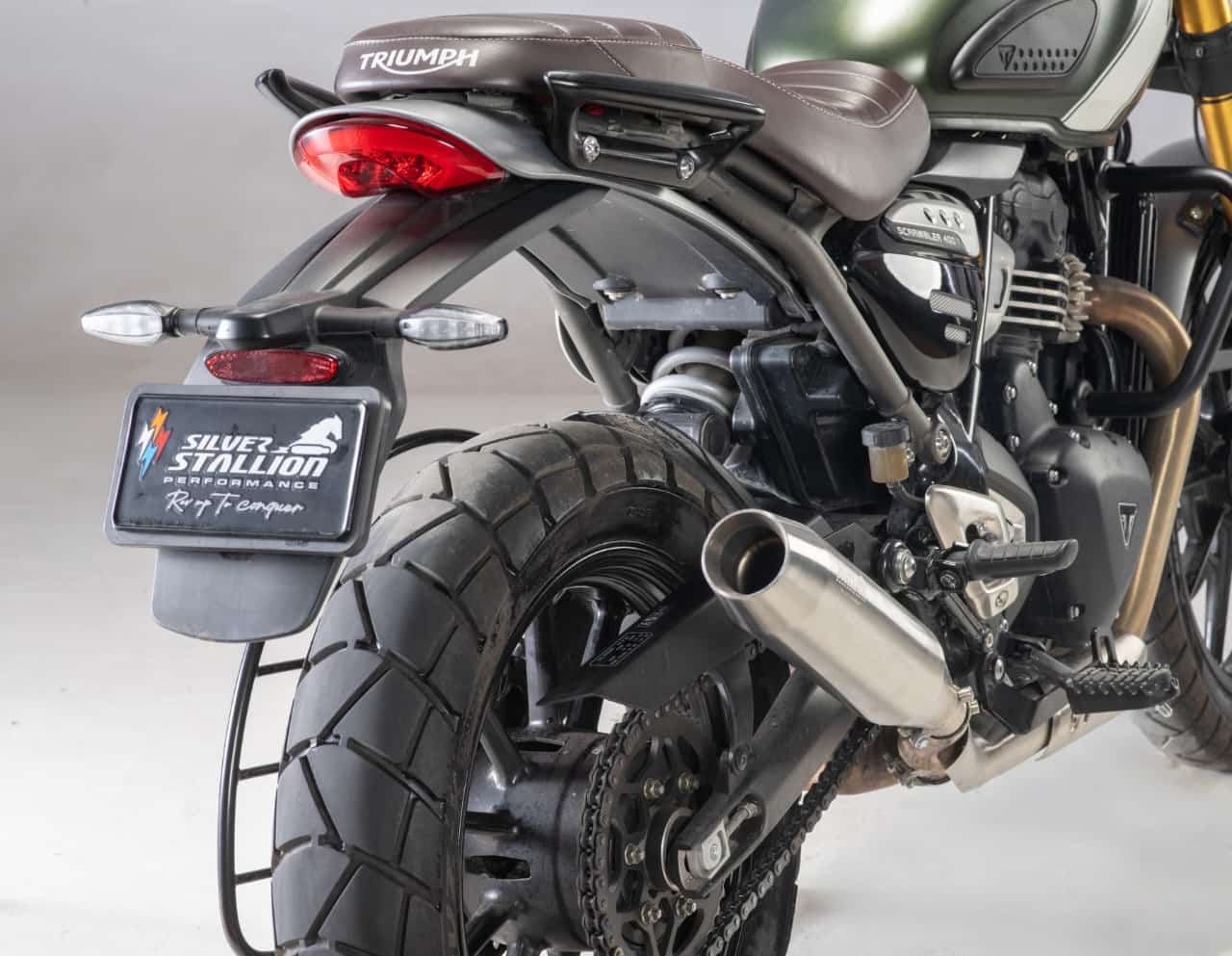 Silver Stallion Performance Exhaust for Triumph Speed 400 / T4 / Scrambler / 400x - Silver