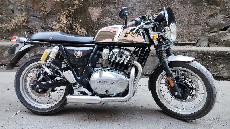 SS Motocorp-Royal Enfield-2 x 1 Full System Exhaust with SHORT CAN - Interceptor 650  Continental GT 650 - SS Motocorp