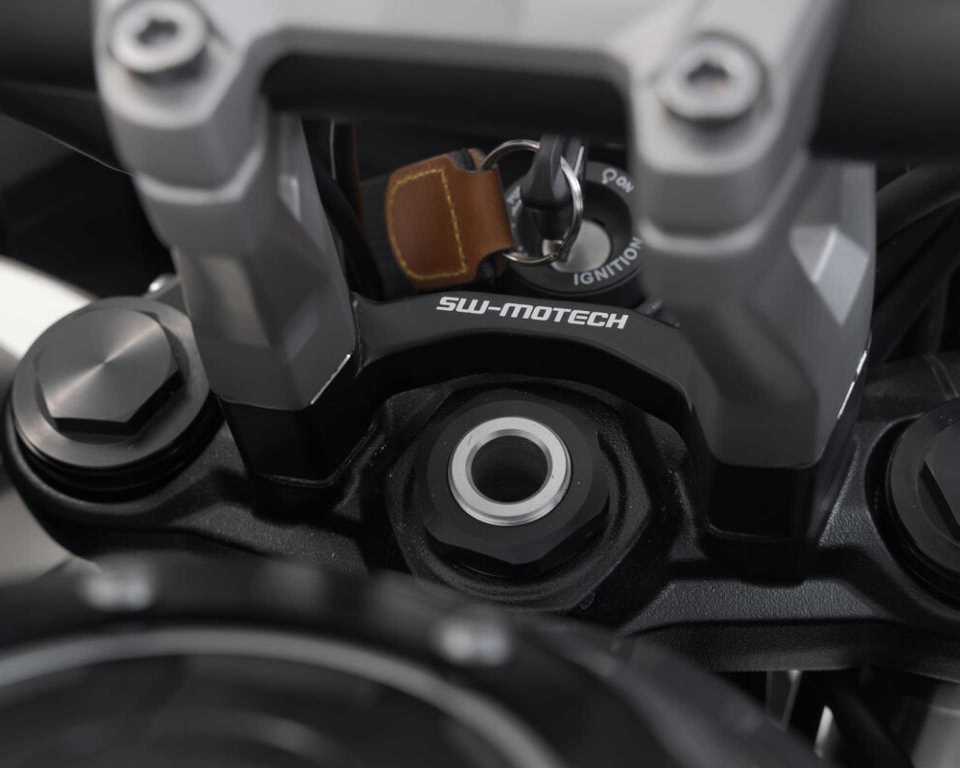 SW-Motech 30mm Handlebar Riser for Triumph Tiger 660 - LEH.11.039.10400/B - Riders Junction