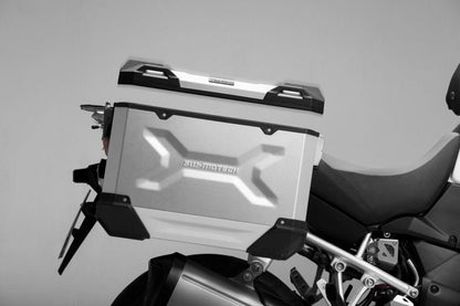 SW-Motech 37L TraX ADV Pannier – Right - Silver - ALK.00.733.11000R/S - Riders Junction