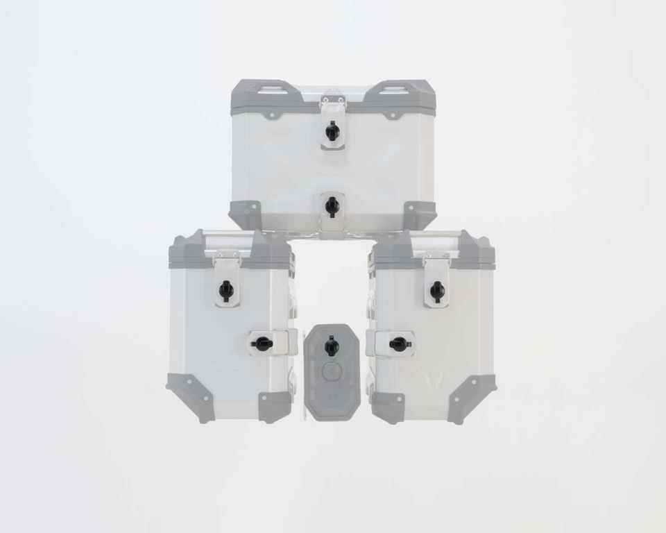 SW-Motech 9 Lock Set with Anti Theft Protection - QLS.00.095.15100 - Riders Junction