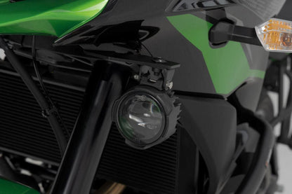 SW-Motech Auxiliary Light Mounts for Kawasaki Versys 650 - NSW.08.518.10000/B - Riders Junction