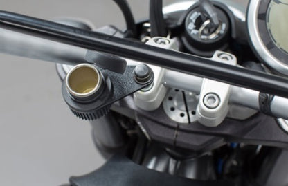 SW-Motech Cigarette Lighter Outlet Bracket - EMA.00.107.12300 - Riders Junction