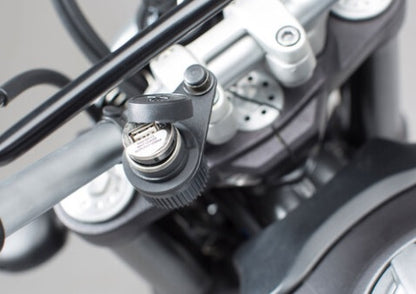 SW-Motech Cigarette Lighter Outlet Bracket - EMA.00.107.12300 - Riders Junction