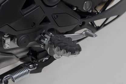 SW-Motech EVO Footrest Kit for Kawasaki Versys X300 / 650 / 1000 - FRS.08.112.10102 - Riders Junction