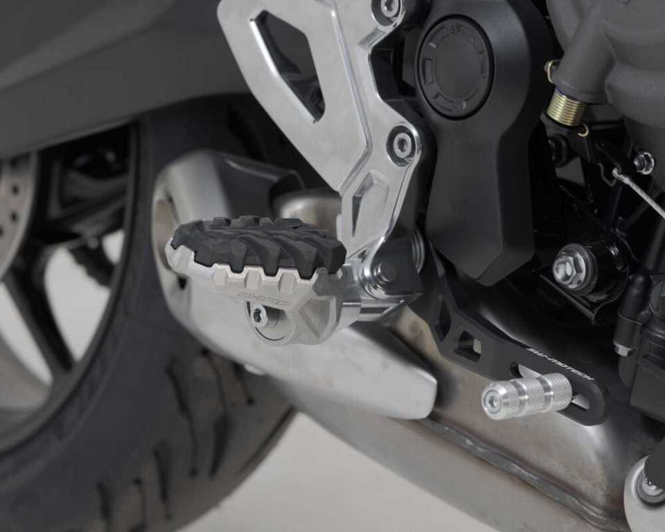 SW-Motech EVO Footrest Kit for Triumph Tiger 660 - FRS.11.112.10500 - Riders Junction