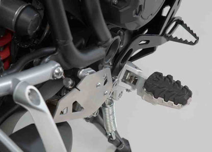SW-Motech EVO Footrest Kit for Triumph Tiger 800/ 900/ 1200 &amp; Scrambler 1200 - FRS.11.112.10103 - Riders Junction