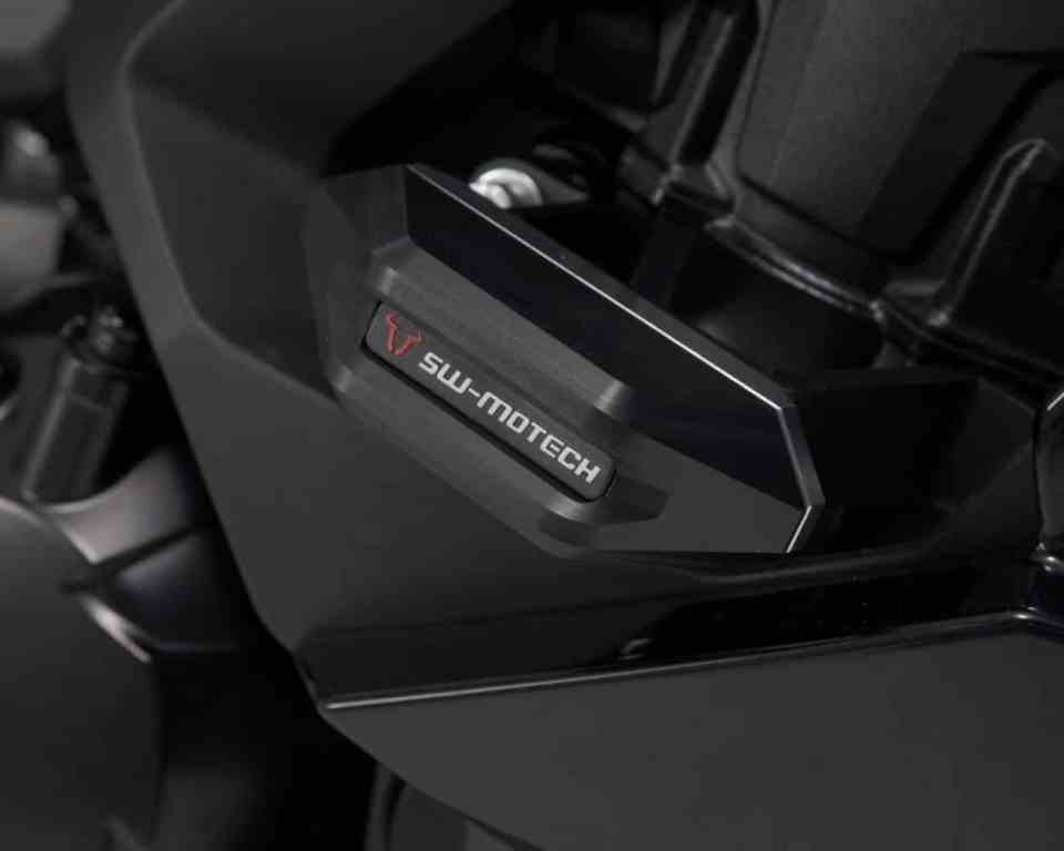 SW-Motech Frame Sliders for Kawasaki Ninja 1000 - STP.08.590.11601/B - Riders Junction