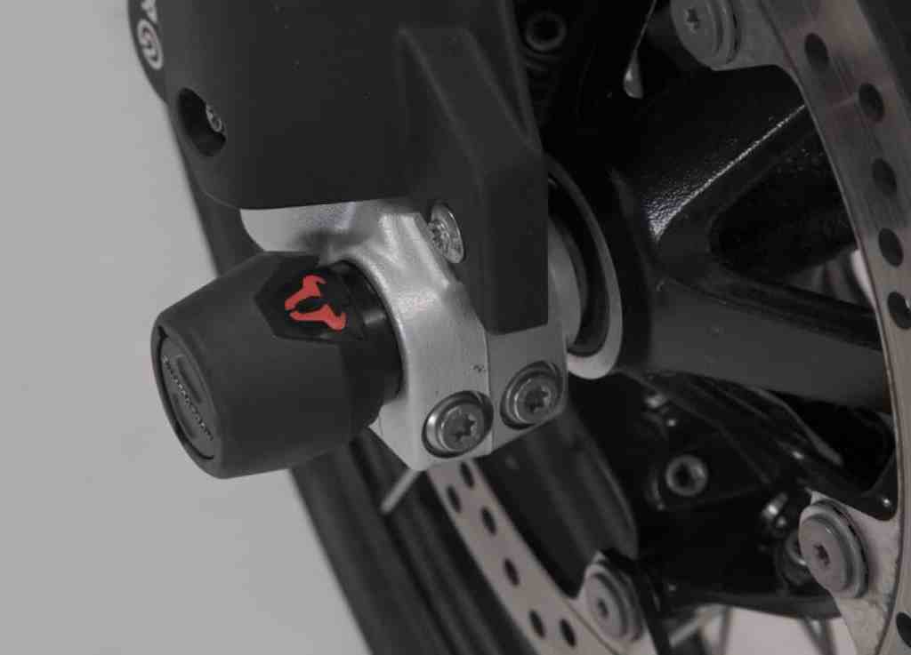 SW-Motech Front Fork Sliders for BMW F750GS / F850GS / F900R / F900XR - STP.07.176.11502/B - Riders Junction