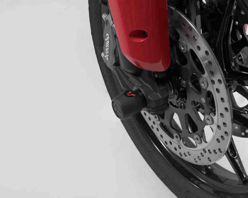 SW-Motech Front Fork Sliders for Ducati Multistrada V4 - STP.22.176.10600/B - Riders Junction