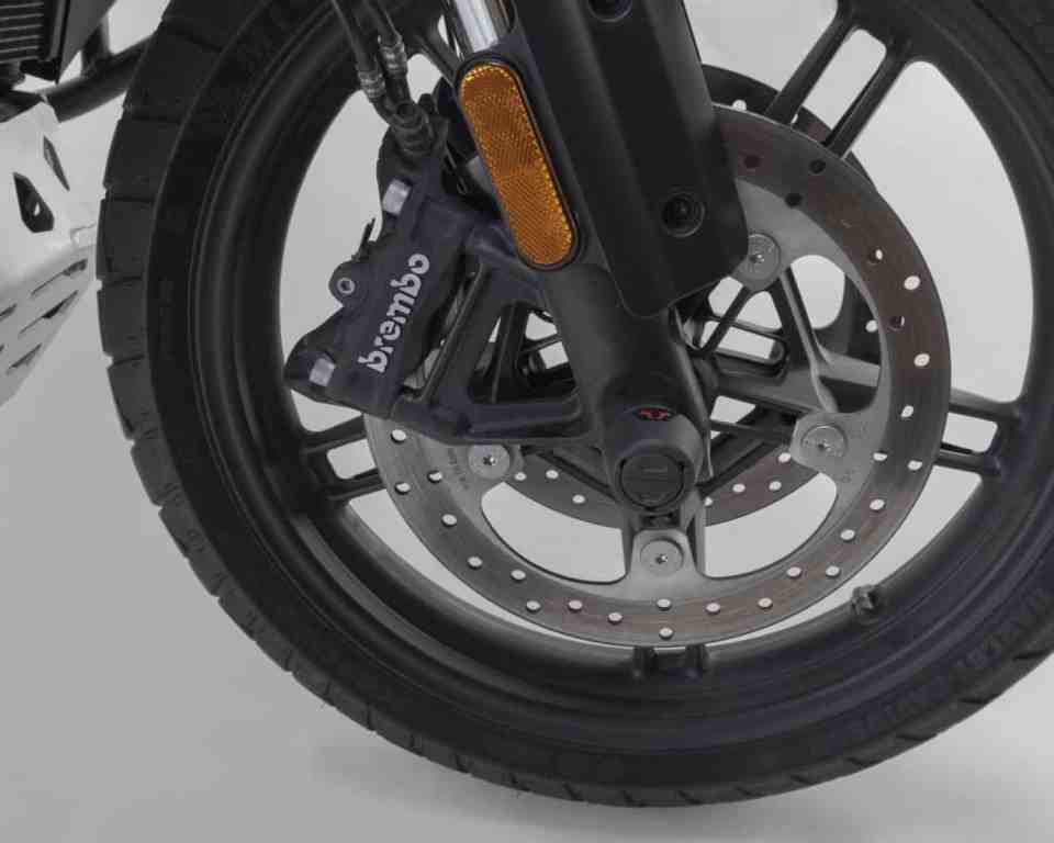 SW-Motech Front Fork Sliders for Harley-Davidson Pan America - STP.18.176.10000/B - Riders Junction