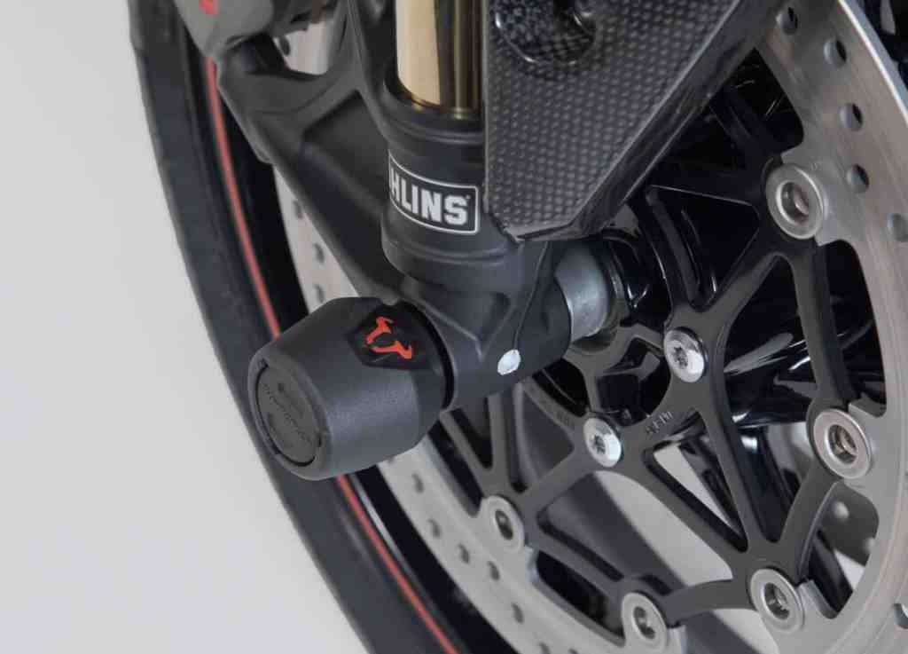 SW-Motech Front Fork Sliders for Triumph Tiger 800 - STP.11.176.10001/B - Riders Junction