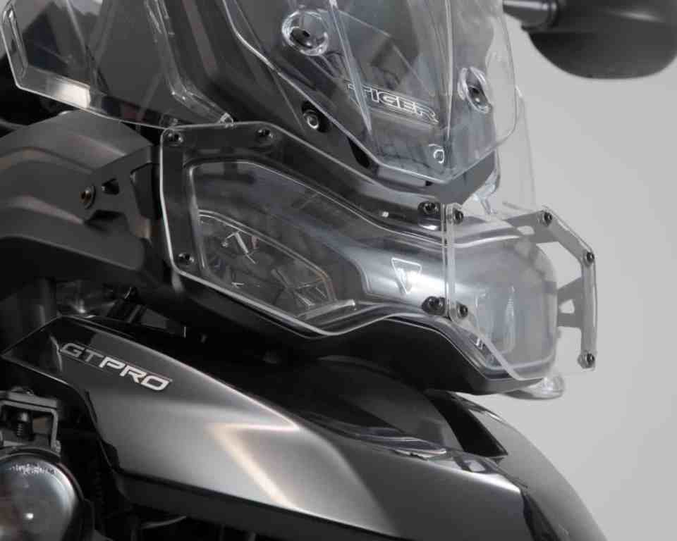 SW-Motech Headlight Guard for Tiger 900 - LPS.11.953.10000/B - Riders Junction