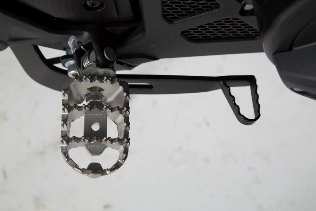 SW-Motech ION Footrest Kit for Suzuki V-Strom 650 XT &amp; KTM 390 Adventure -  FRS.01.011.10303/S - Riders Junction