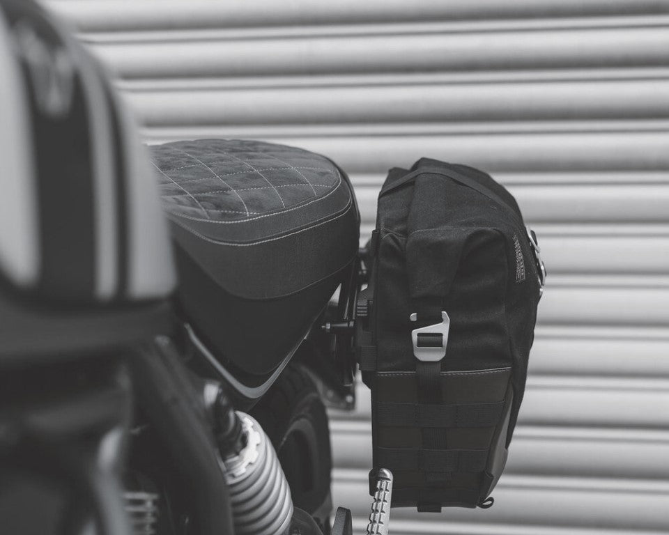 SW-Motech Legend Gear Side bag LC1 – Black Edition (for Left SLC Side Carrier) - BC.HTA.00.401.10200L - Riders Junction