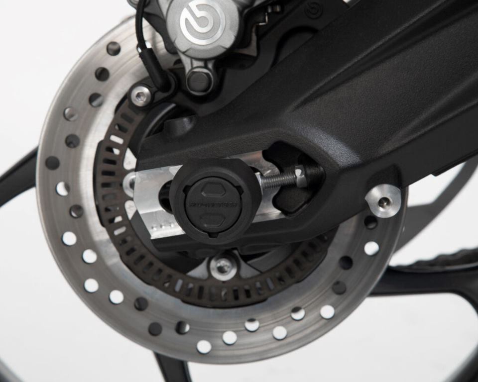 SW-Motech Rear Swingarm Sliders for BMW G 310 GS / R - STP.07.176.11400/B - Riders Junction