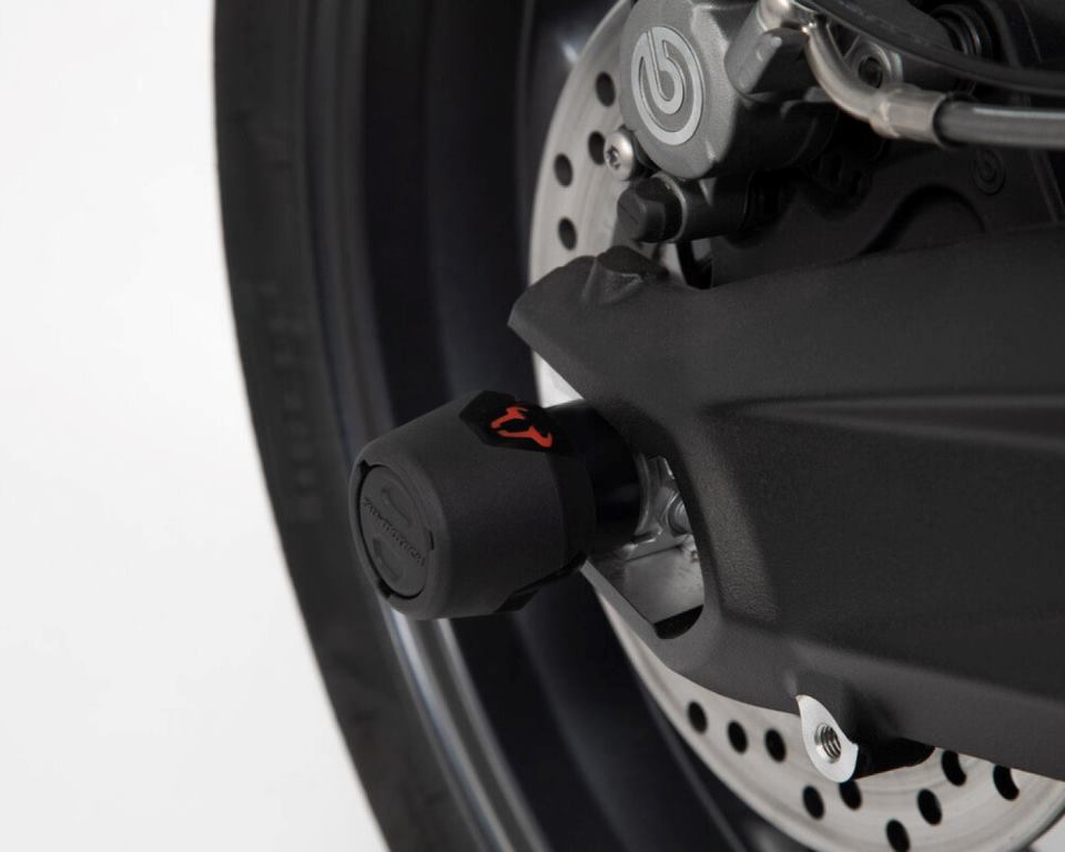 SW-Motech Rear Swingarm Sliders for BMW G 310 GS / R - STP.07.176.11400/B - Riders Junction