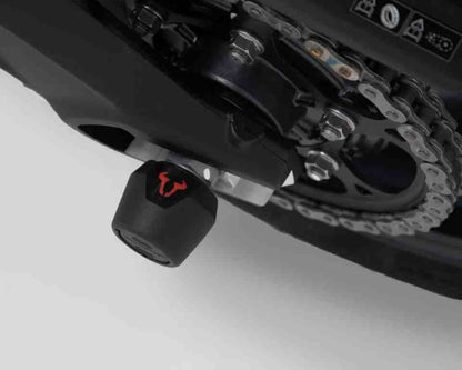 SW-Motech Rear Swingarm Sliders for Triumph Street Triple / Daytona - STP.11.176.10601/B - Riders Junction