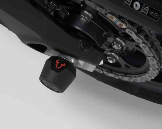 SW-Motech Rear Swingarm Sliders for Triumph Street Triple / Daytona - STP.11.176.10601/B - Riders Junction