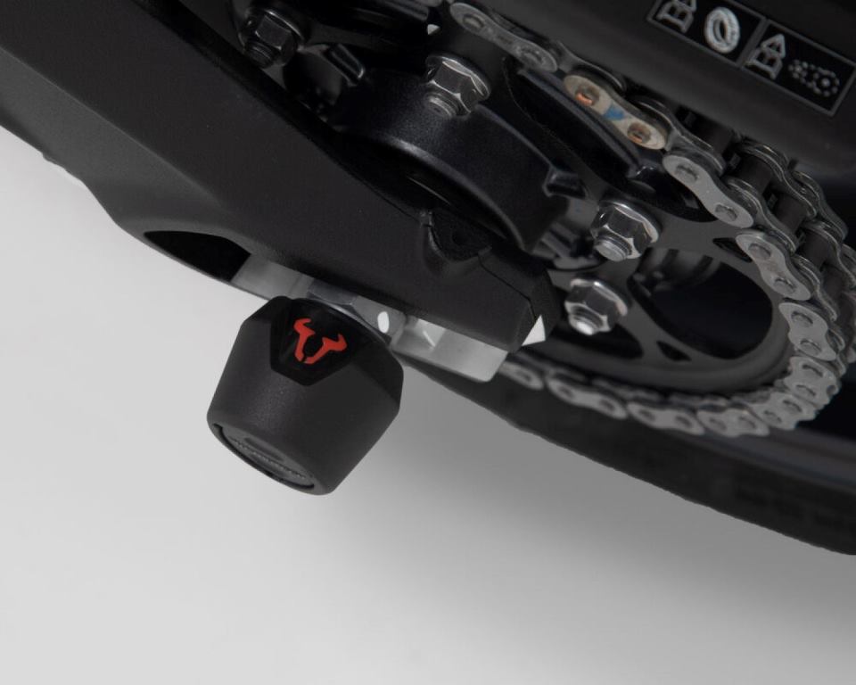 SW-Motech Rear Swingarm Sliders for Triumph Street Triple