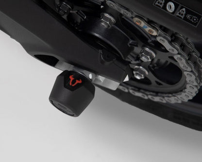 SW-Motech Rear Swingarm Sliders for Triumph Street Triple