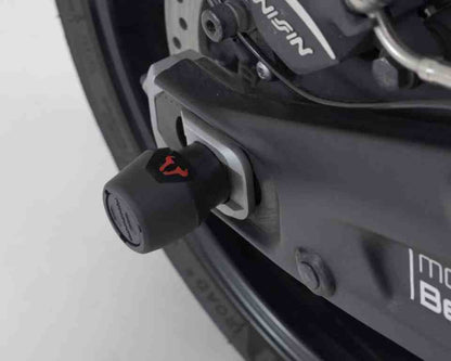 SW-Motech Rear Swingarm Sliders for Triumph Trident 660 / Tiger 660 - STP.11.176.10700/B - Riders Junction