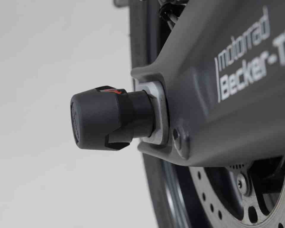 SW-Motech Rear Swingarm Sliders for Triumph Trident 660 / Tiger 660