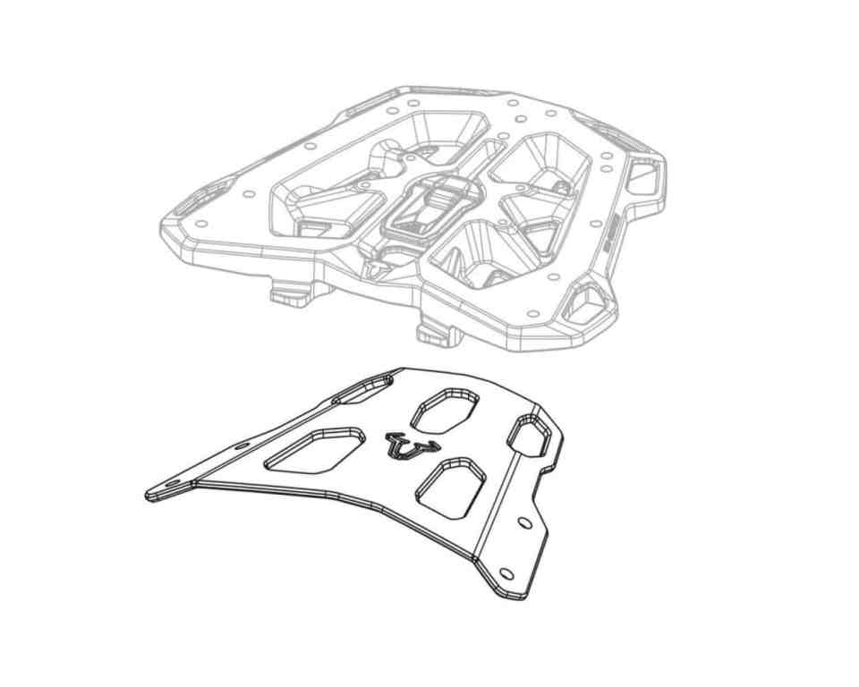 SW-Motech Street Luggage Rack for Kawasaki Versys 1000