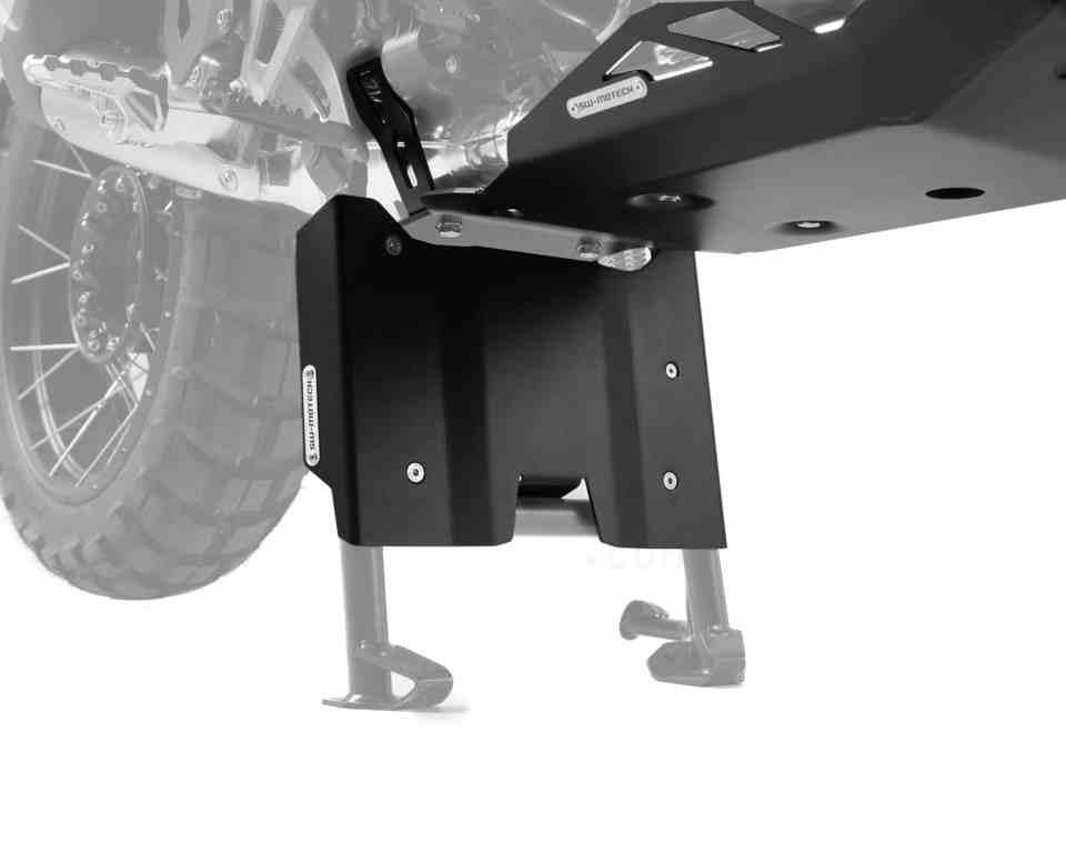 SW-Motech Sump Guard Centerstand Extension for BMW R1200GS/GSA / R1250GS/GSA – Black