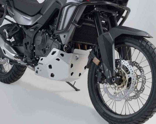 SW-Motech Sump Guard for Honda XL750 Transalp – Silver - MSS.01.070.10001/S - Riders Junction