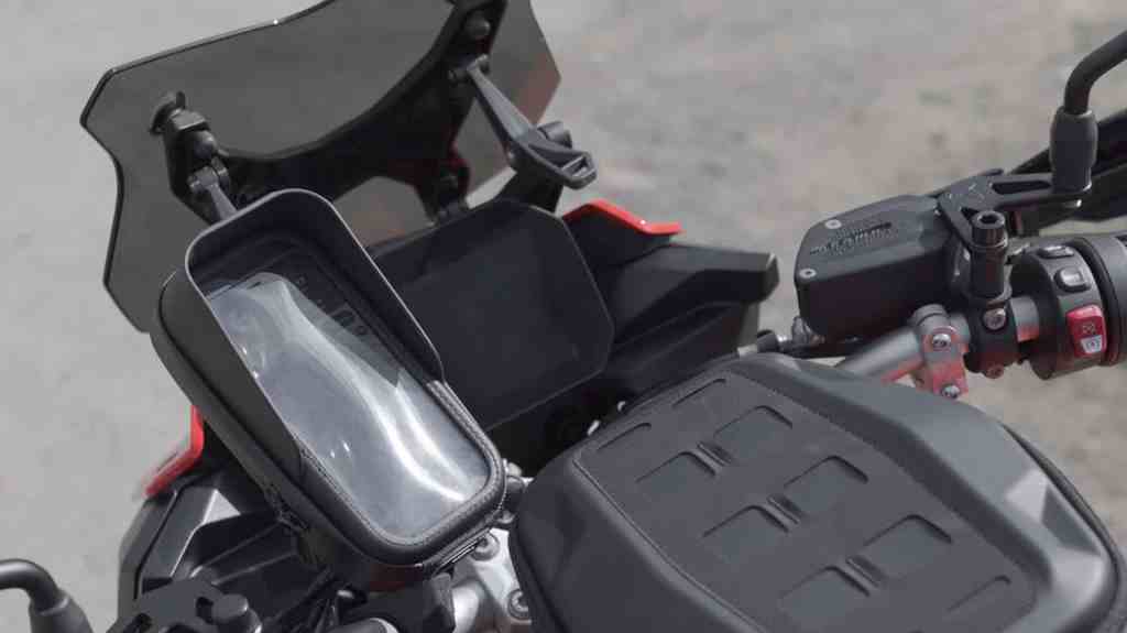 SW-Motech Universal GPS Mount with Phone Case - GPS.00.308.35100