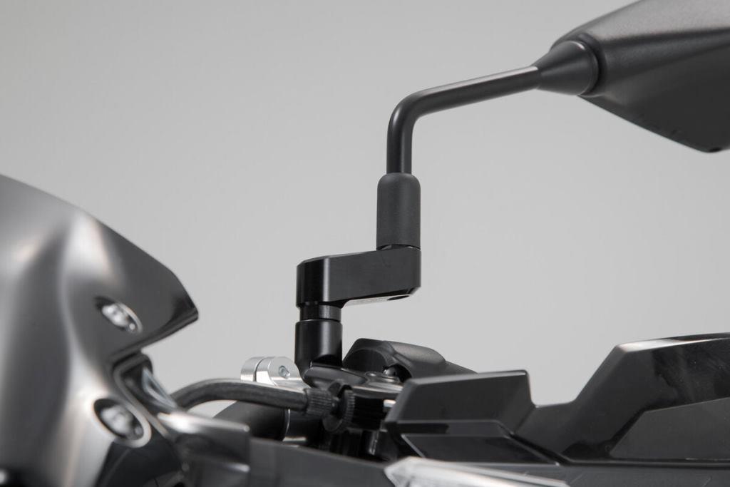 SW-Motech Universal Mirror Extenders - SVL.00.504.10100/B - Riders Junction