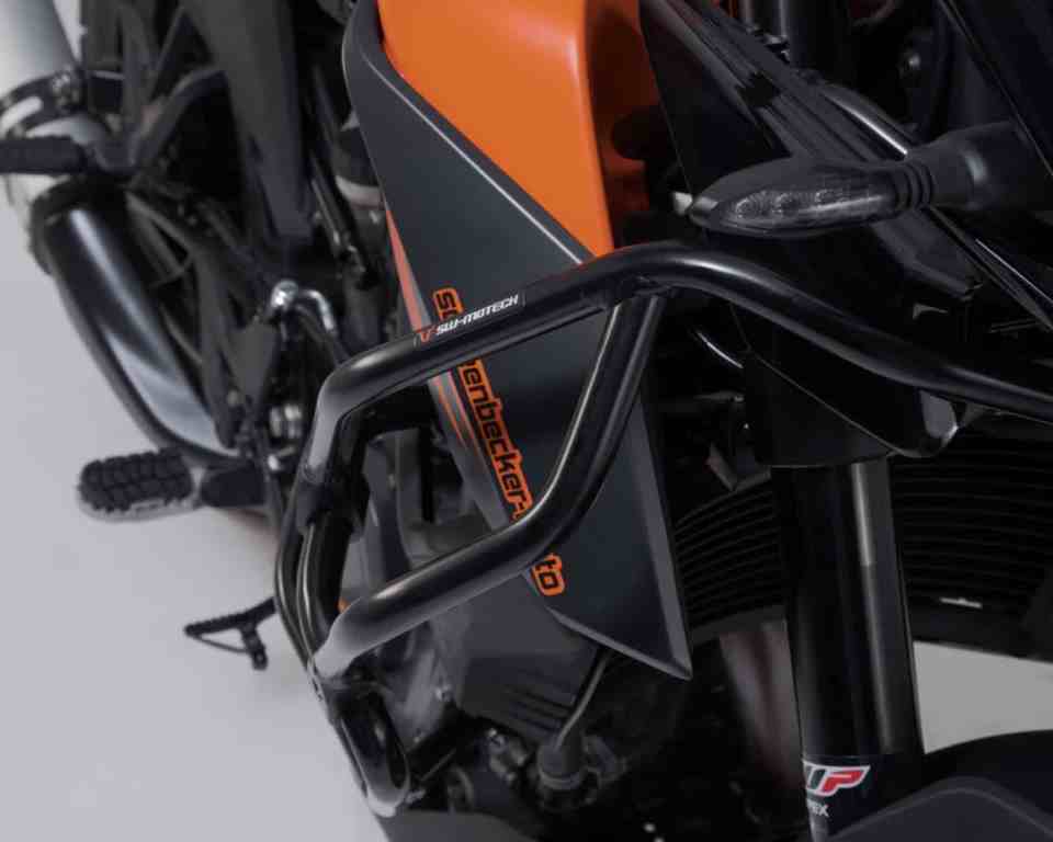 SW-Motech Upper Crashbars for KTM 390 Adventure – For Use Along with OEM Crashbars Only
