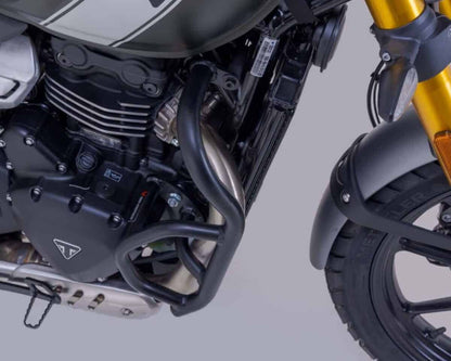 SW-Motech Crashbars for Triumph Speed 400 / Scrambler 400X - Black - SBL.11.616.10000/B