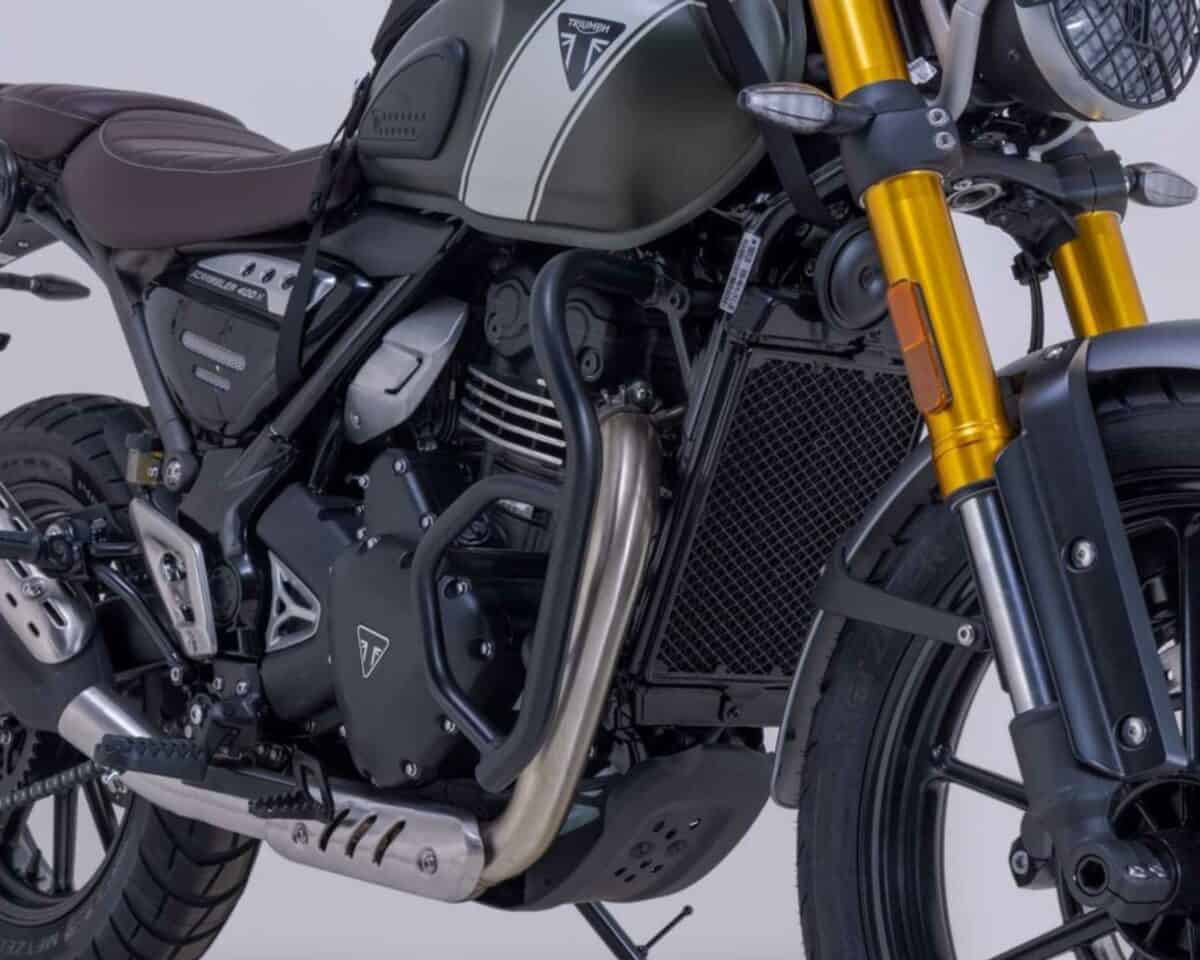 SW-Motech Crashbars for Triumph Speed 400 / Scrambler 400X - Black - SBL.11.616.10000/B