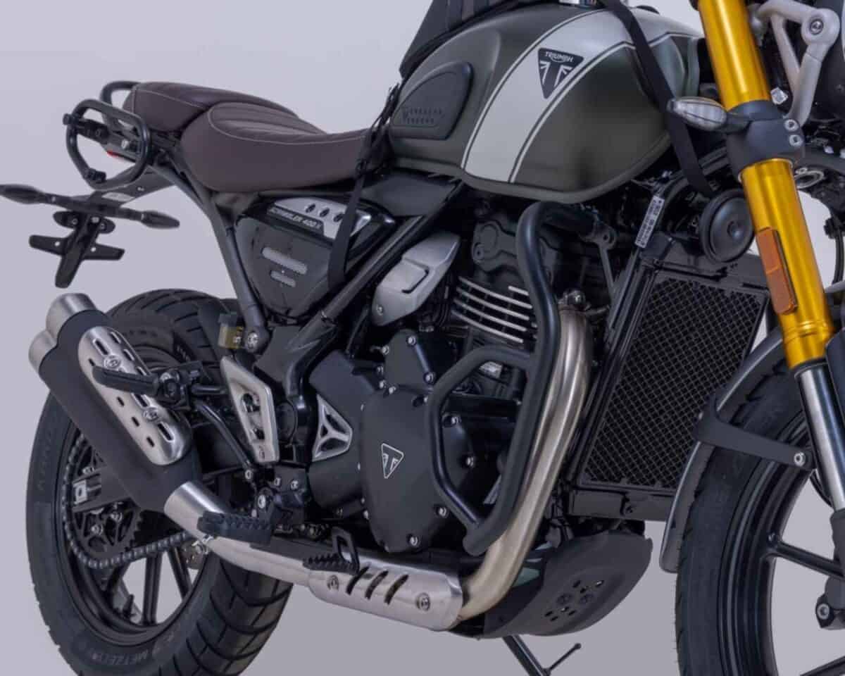 SW-Motech Crashbars for Triumph Speed 400 / Scrambler 400X - Black - SBL.11.616.10000/B
