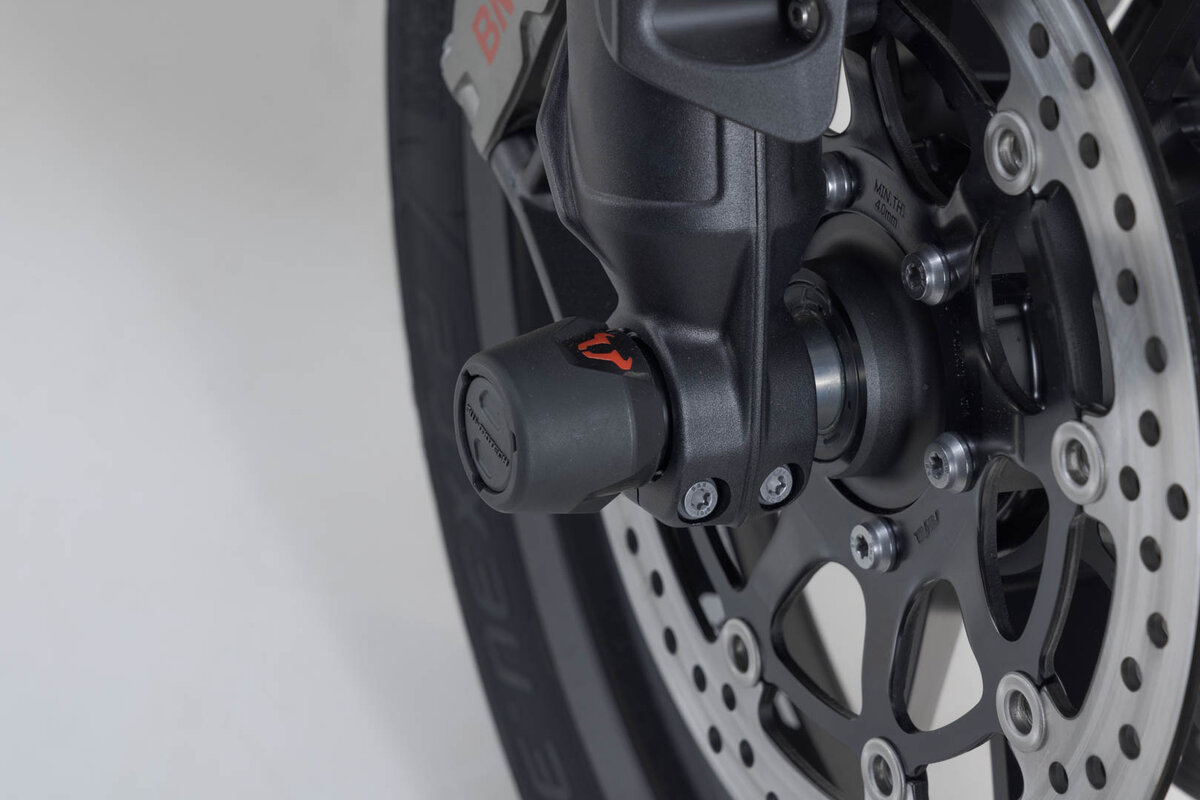 SW-Motech Front Axle Sliders for BMW R 1250 R / S 1000 XR / R 1300 GS - STP.07.176.11001/B