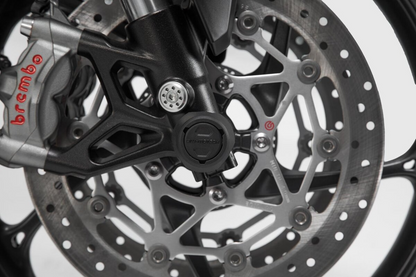 SW-Motech Front Axle Sliders for BMW S 1000 R / S 1000 RR / S 1000 XR / M 1000 R - STP.07.176.10301/B