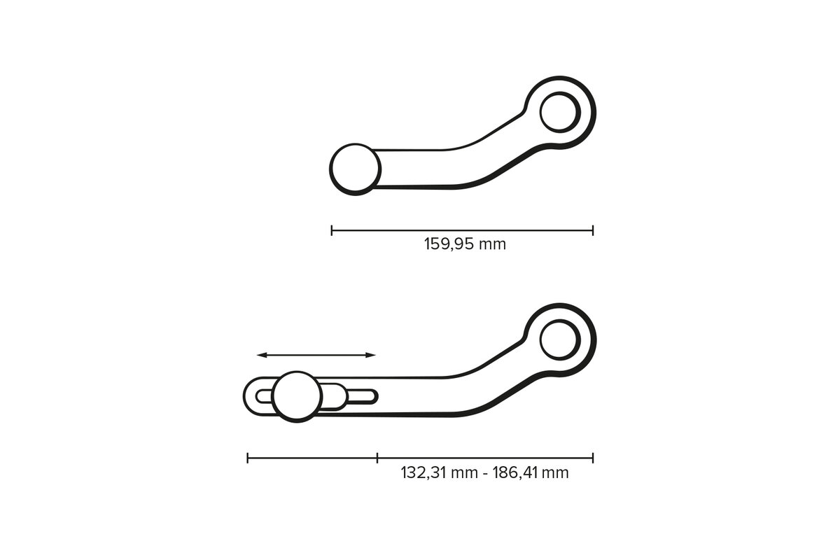SW-Motech Gear Lever for Tiger 900 GT / GT Pro / Rally Pro - FSC.11.953.10002