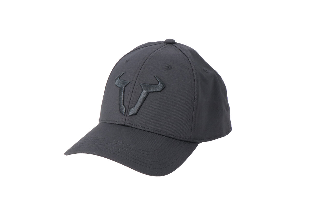 SW-Motech Snapback Cap - Black Edition - WER.GIV.040.10000