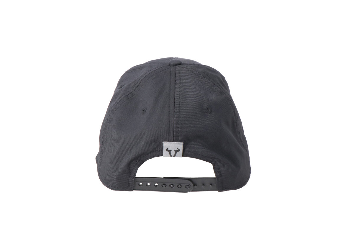 SW-Motech Snapback Cap - Black Edition - WER.GIV.040.10000